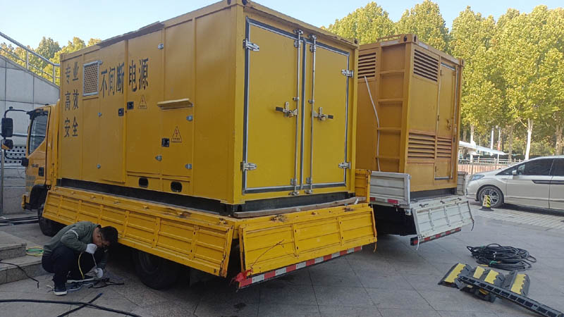 龙陵柴油发电机组和UPS电源配合使用时的注意事项